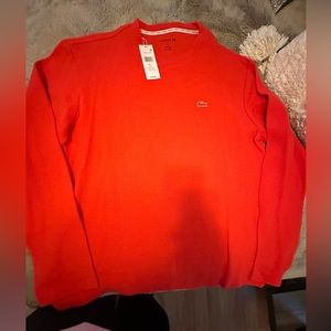 NWT- LACOSTE MENS XL LONG SLEEVE CREW NECK THERMAL